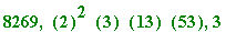 8269, ``(2)^2*``(3)*``(13)*``(53), 3